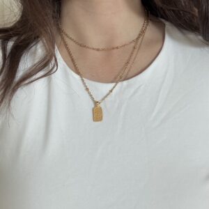 Collier OJO collier 2 en 1