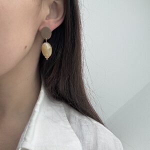 GIRA | Boucles arrondies en acrylique et polymère